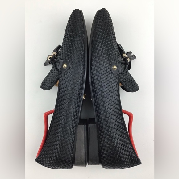 Louis Leeman woven tassel loafers men’s 44 black main image 5